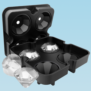 3D Diamond Ice Cube Mold