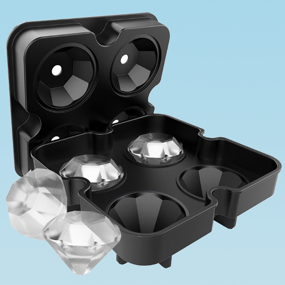 3D Diamond Ice Cube Mold