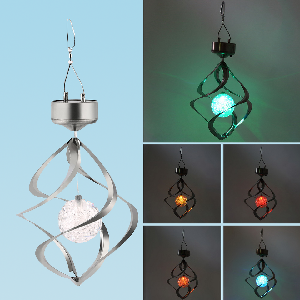 LED Color-Changing Wind Chime