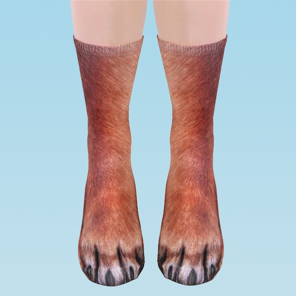 Animal Paw Socks